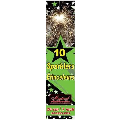 7" Sparklers (10/pack)