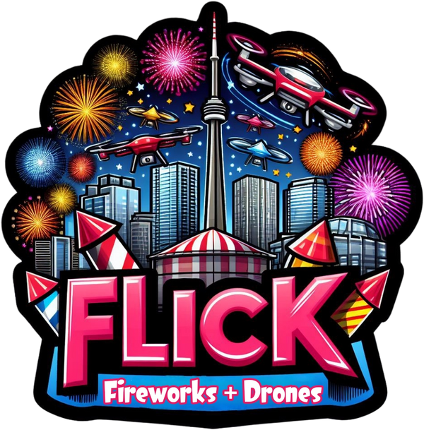 FLICK FIREWORKS + DRONES